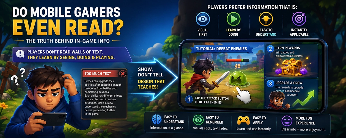Do Mobile Gamers Even Read?